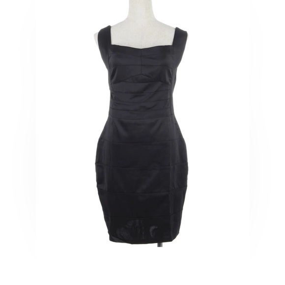 ♥️ FREE with any purchase 🙏🏽 NWT 🖤 Anna Kaci Little Black Dress bodycon - Picture 5 of 14